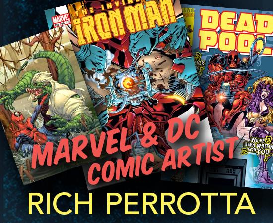 Image for event: Meet Rich Perotta, Marvel and DC comic artist